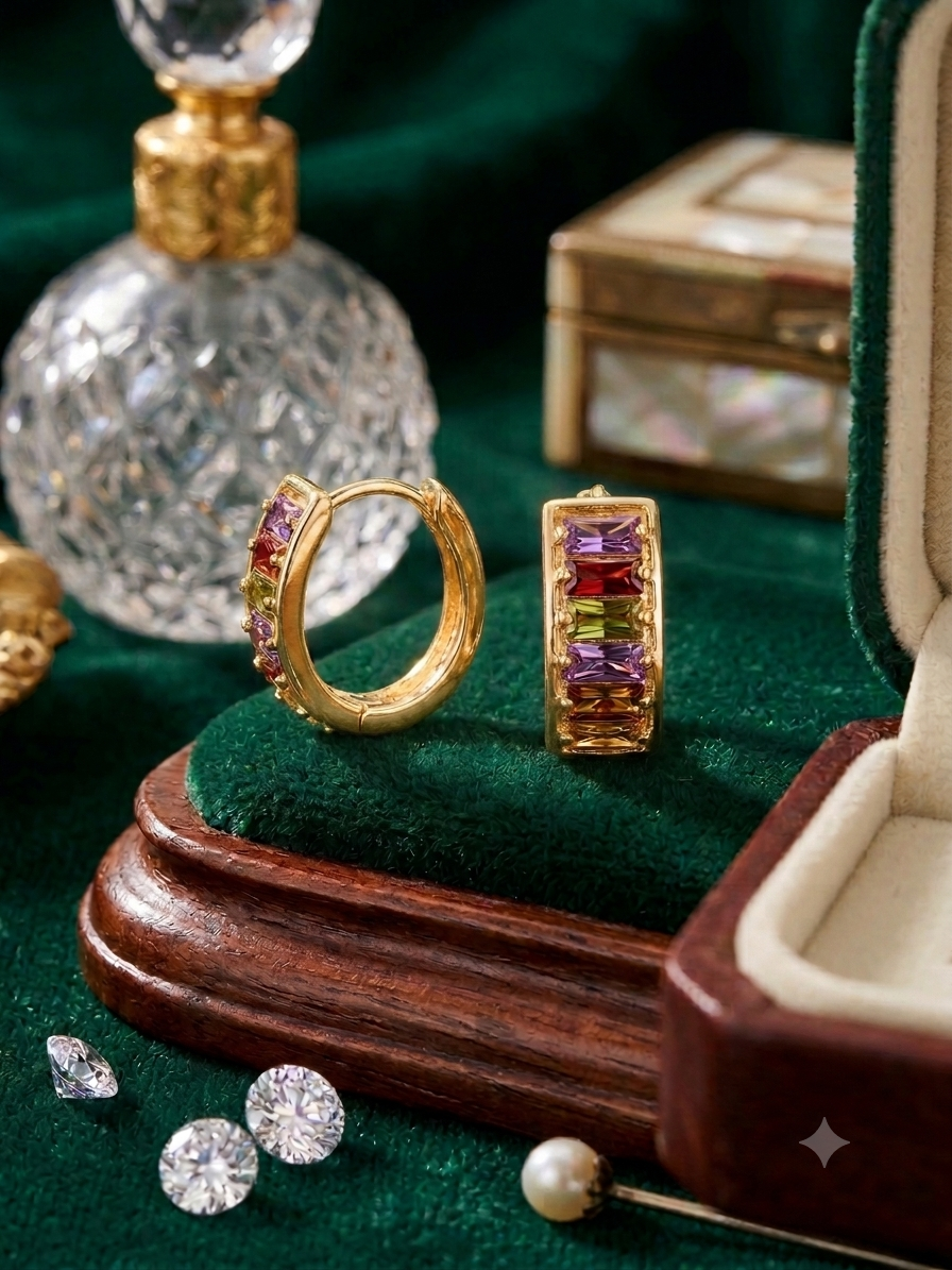 Gulistan Multi-Gem Huggies
