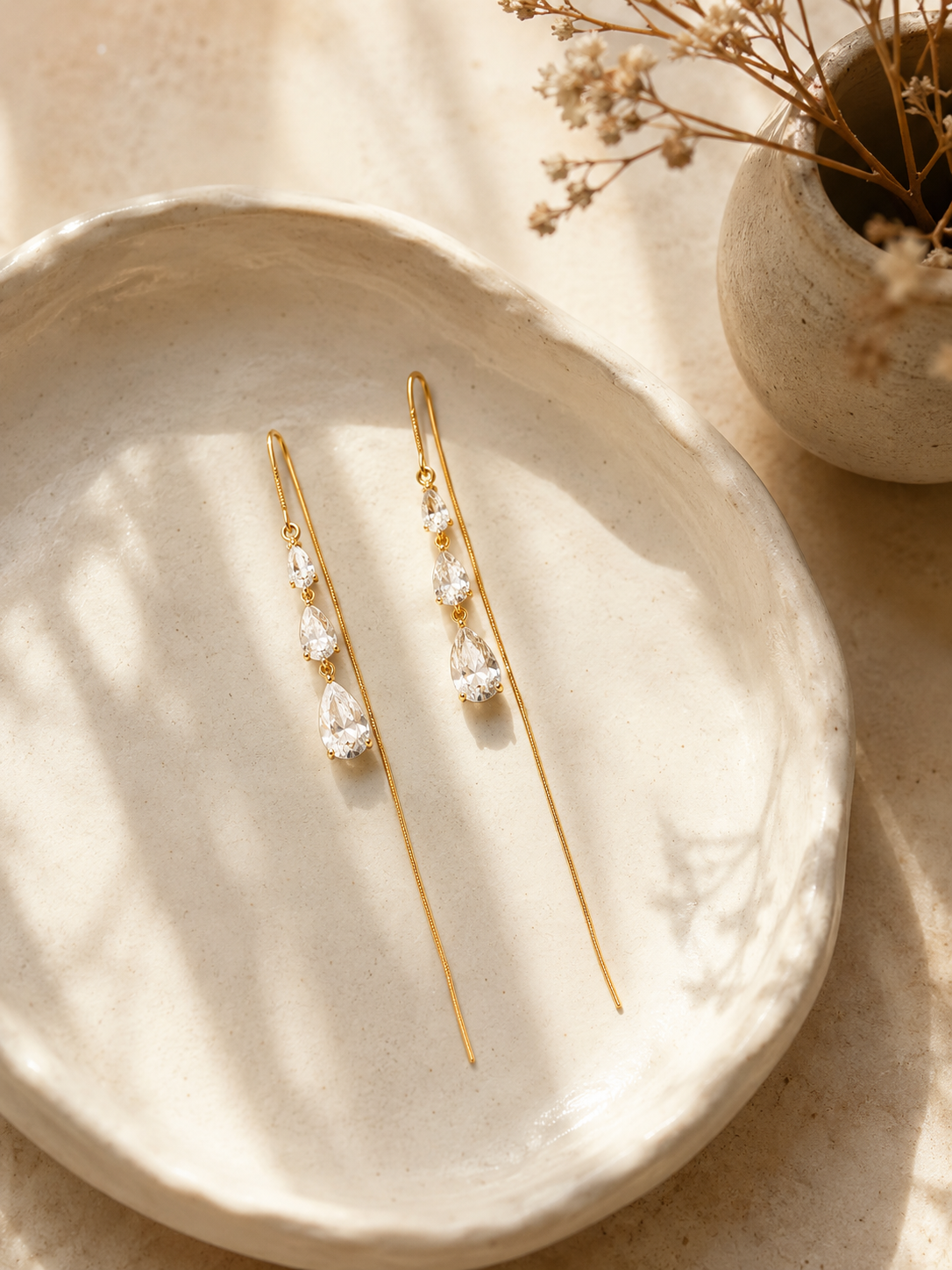 Mia Threader | Sui-Dhaga Earrings