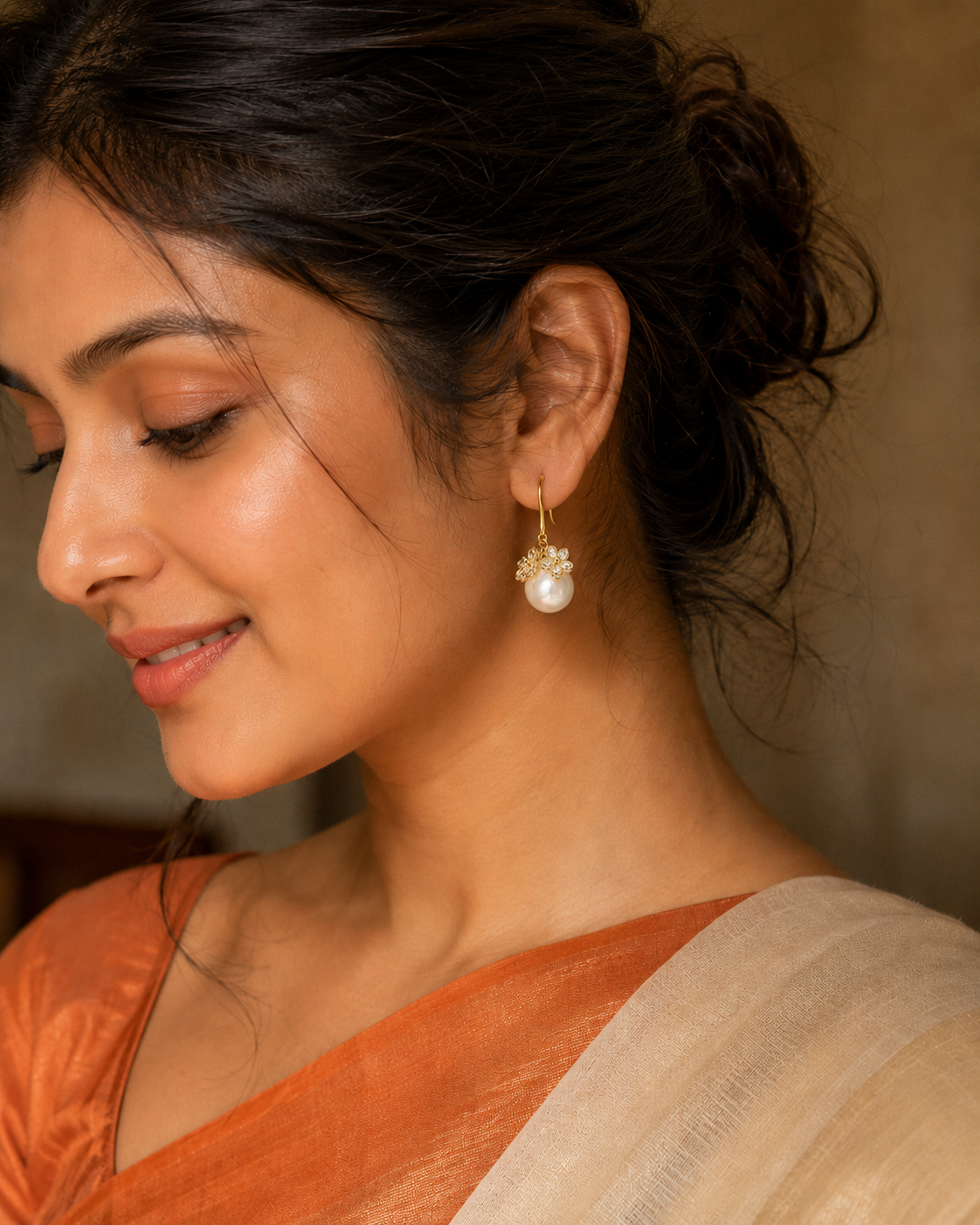 Mia Pearl Drop Earrings